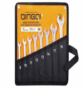 12pc Spanner Set Combination (8-32mm) DINGQI - High Quality | BAS Kuwait Bab Al Saif Standard Standard