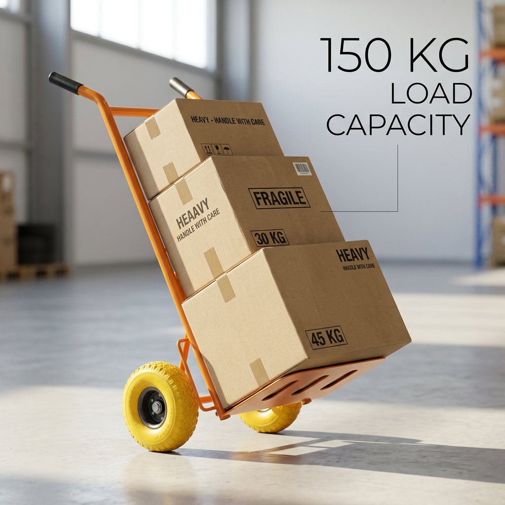 2 Wheeler Hand Trolley - BAS Kuwait Bab Al Saif