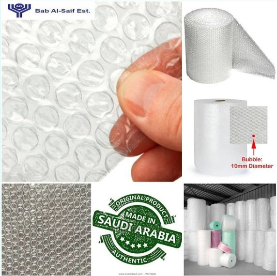 Air bubble film/wrap roll for packaging - BAS Kuwait BAS
