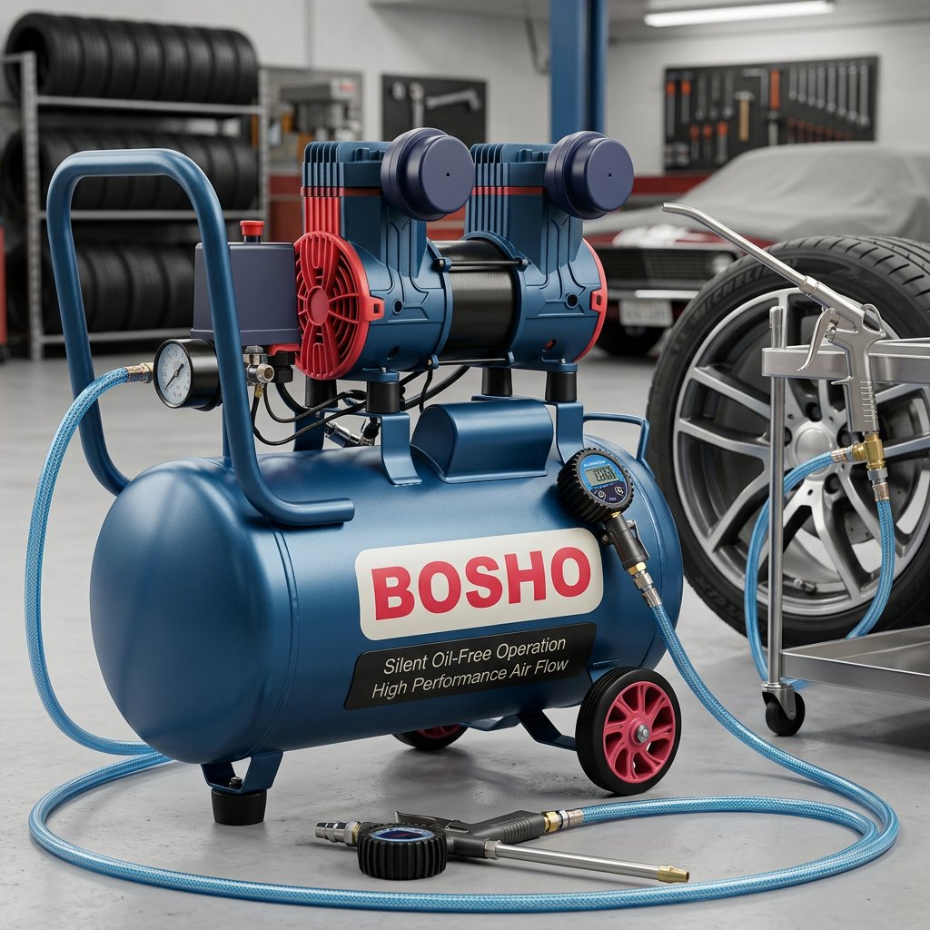 Air Compressor (Oil free / silent) - BAS Kuwait Bab Al Saif