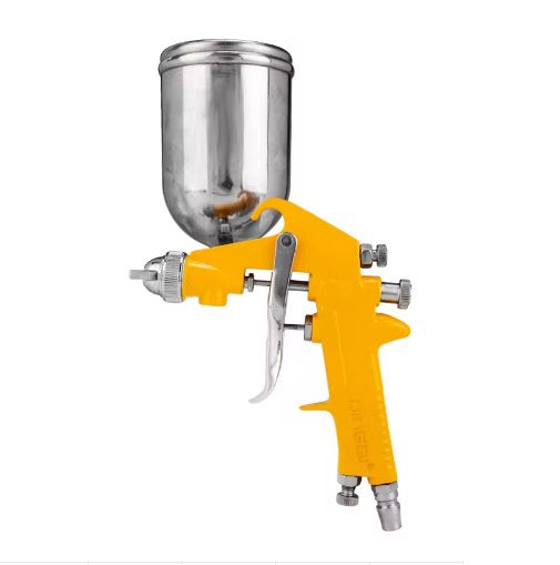 Air Spray Gun Alloy High Quality 400ml DINGQI BRAND - BAS Kuwait Bab Al Saif Yellow Standard