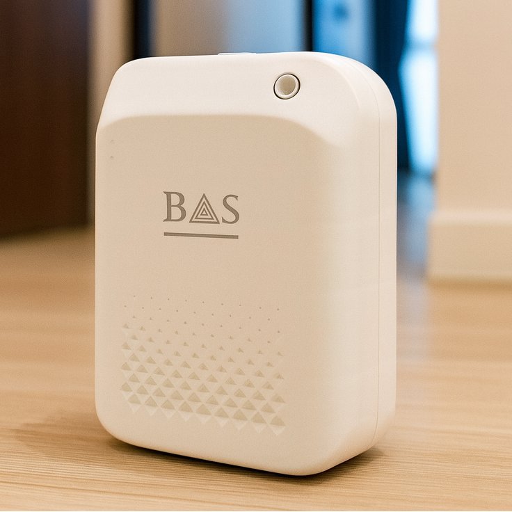 Aroma diffuser 150ml App Controlled - BAS Kuwait Bab Al Saif White Dry Battery (Not included)