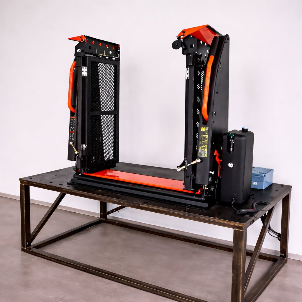 Automatic Electric Lift Foldable for Wheelchair Users or Disabled – Fits Cars, Vans & Stairs - BAS Kuwait Bab Al Saif