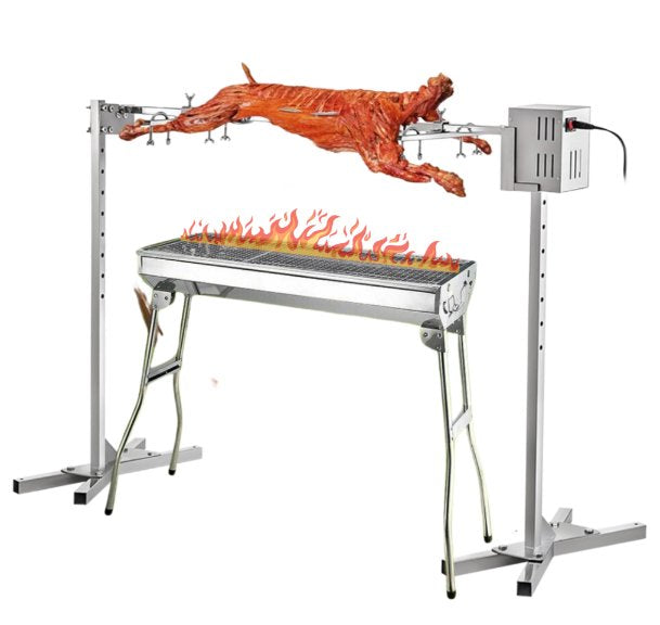 Automatic Rotisserie grill I BBQ for full goat I Sheep grill Rotisserie - BAS Kuwait Bab Al Saif Standard Standard