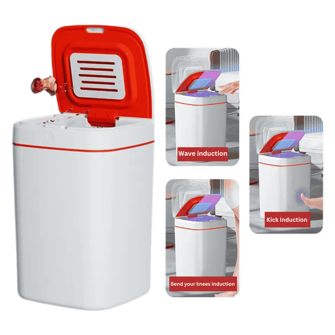 Automatic Sensor Folding Dustbin - BAS kuwait Bab Al Saif Standard Standard