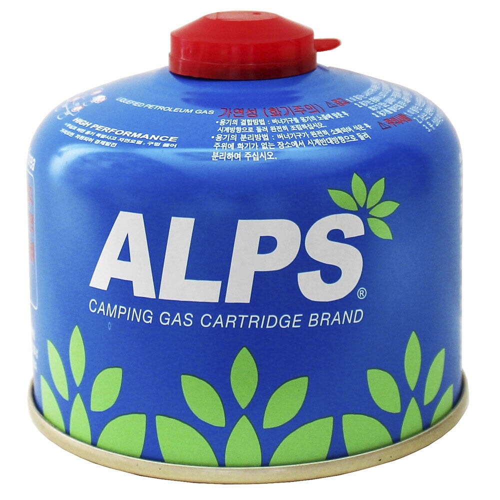 Butane Gas 230g ALPS Brand - BAS Kuwait Bab Al Saif Blue Standard