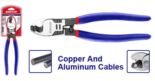 Cable Wire Cutter Aluminum and Copper EMTOP BRAND - BAS Kuwait Bab Al Saif Standard Standard