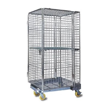 Cage Trolley / Roll Container with Door 500 kg - BAS Kuwait Bab Al Saif Standard Standard