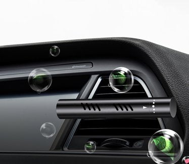 Car Air Fresheners Scents Diffuser Vent Clips Perfume Essential Oil Sticks Automotive Fragrance - BAS Kuwait Bab Al Saif Black Standard
