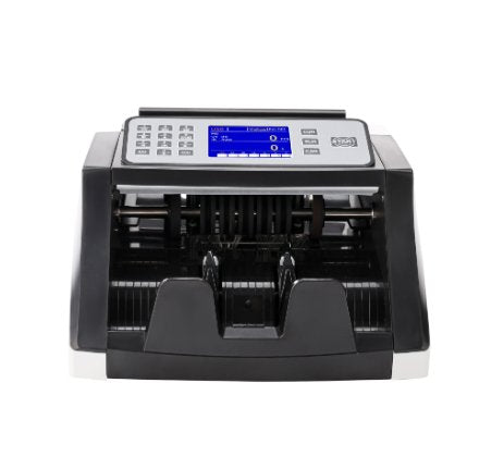 Cash Counting Money Counting Machine Detector With LED Display - BAS Kuwait Bab Al Saif Black 300 × 265 × 175 mm