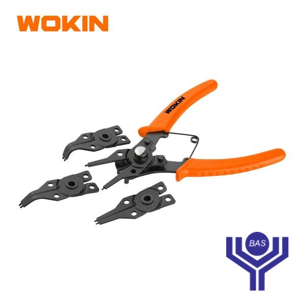 Circlip Plier Set (4 in 1) Wokin brand - BAS Kuwait Bab Al Saif Standard 6"
