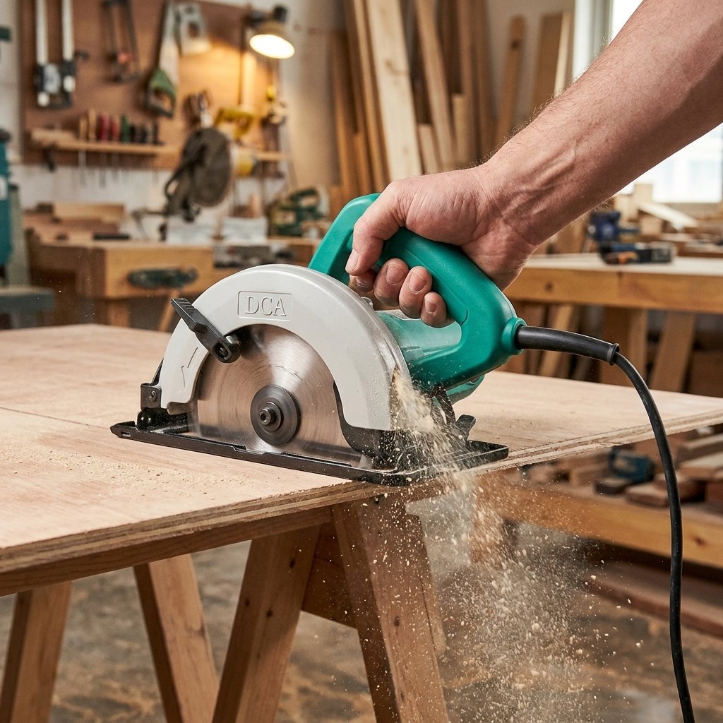 Circular Saw 7" 1100W DCA BRAND - BAS Kuwait Bab Al Saif