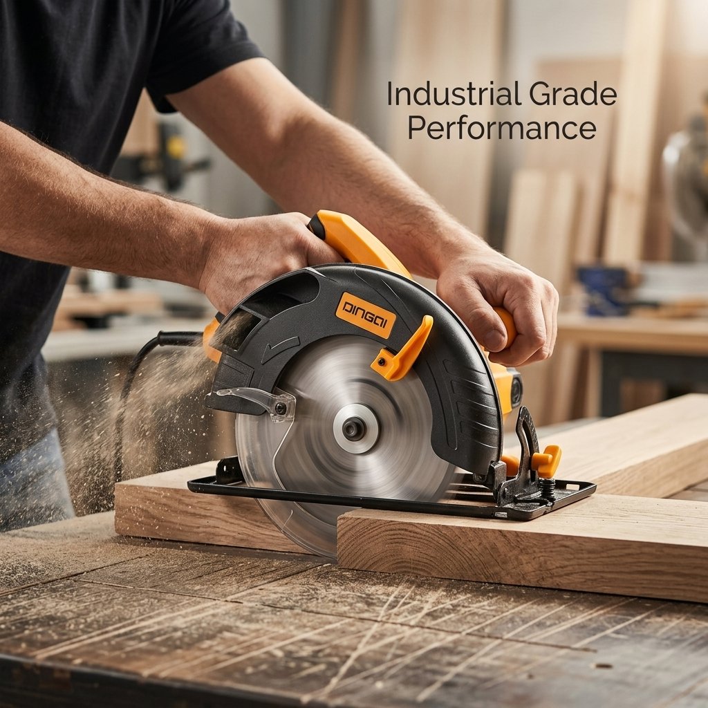 Circular Saw Machine 1400W DINGQI BRAND - BAS Kuwait Bab Al Saif