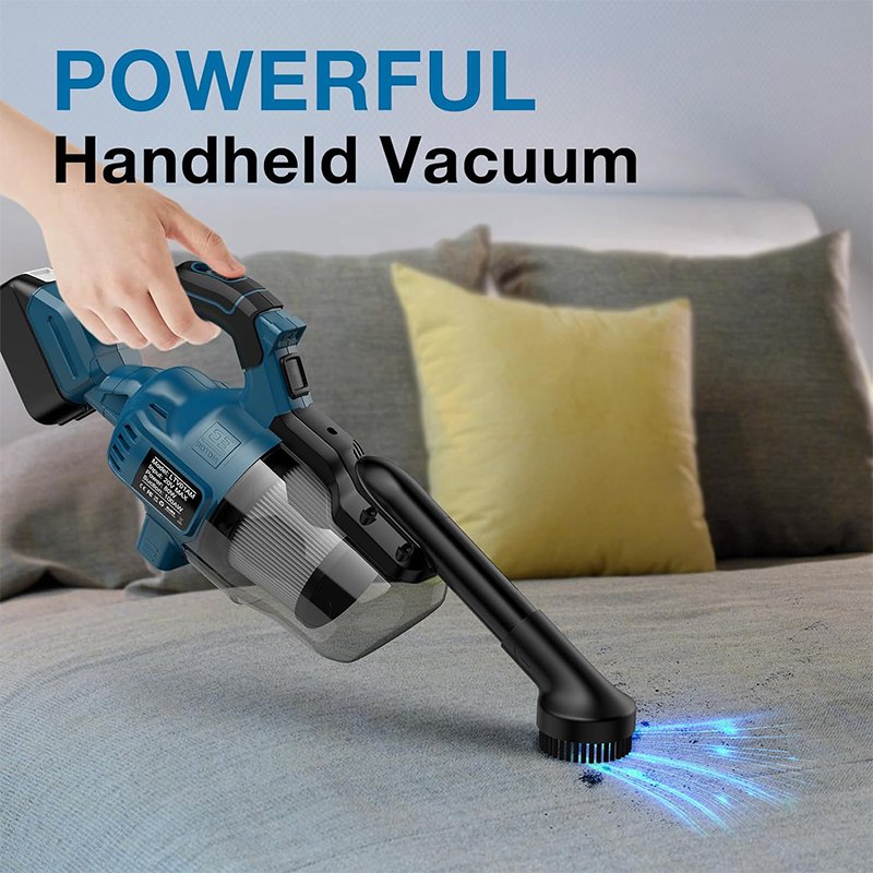 Cordless Vacuum Cleaner 20v with 2 batteries - BAS Kuwait Bab Al Saif