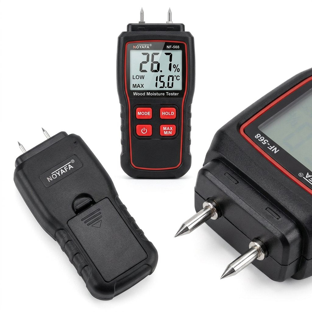 Digital Wood Moisture Meter - BAS Kuwait Bab Al Saif