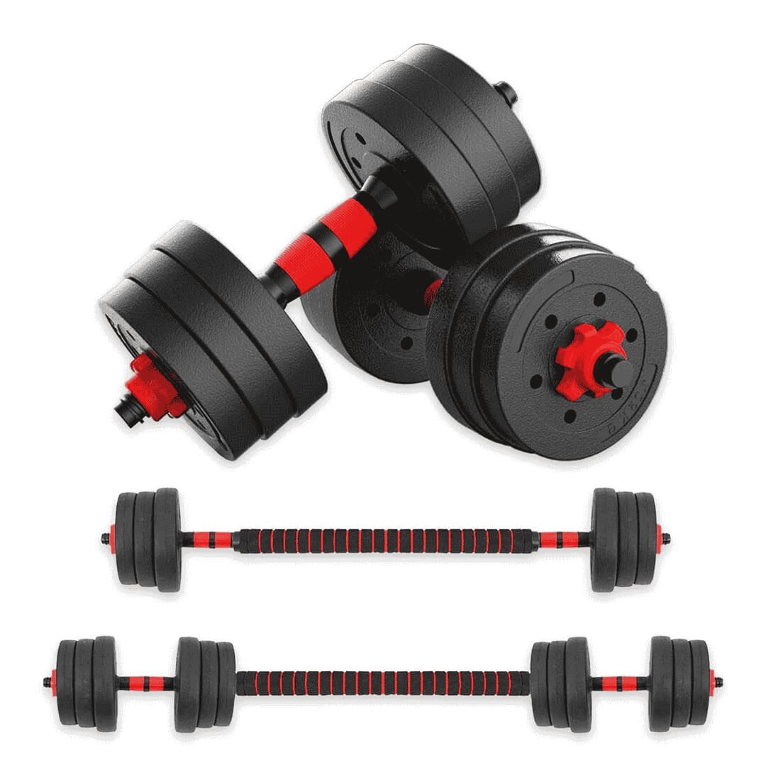 Dumbbell Adjustable Black - BAS Kuwait Bab Al Saif black 20Kg