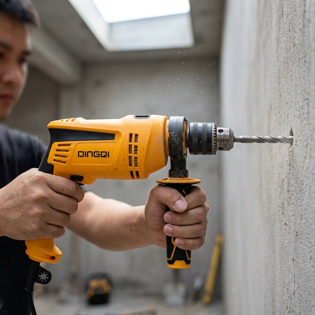 Electric Impact Drill 850W Dingqi Brand - BAS Kuwait Bab Al Saif