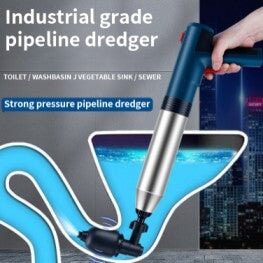 Electric Plunger Toilet, Drain Clog Remover Tools, High Pressure Air Toilet Plungers - BAS Kuwait Bab Al Saif