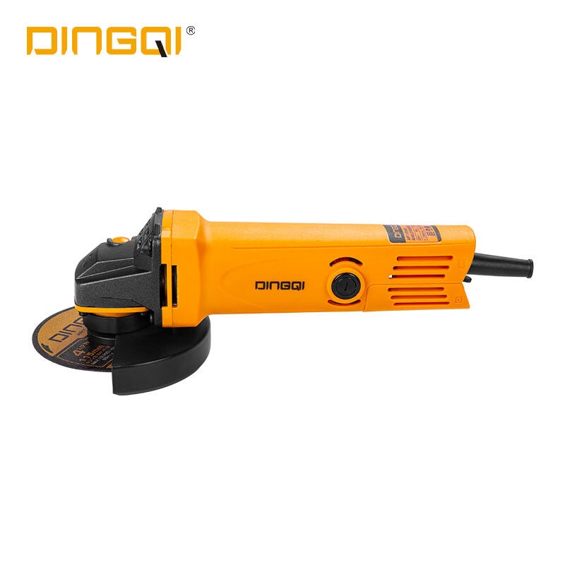 Electric Power Angle Grinder 650W 115mm DINGQI BRAND - BAS Kuwait Bab Al Saif Yellow 115mm