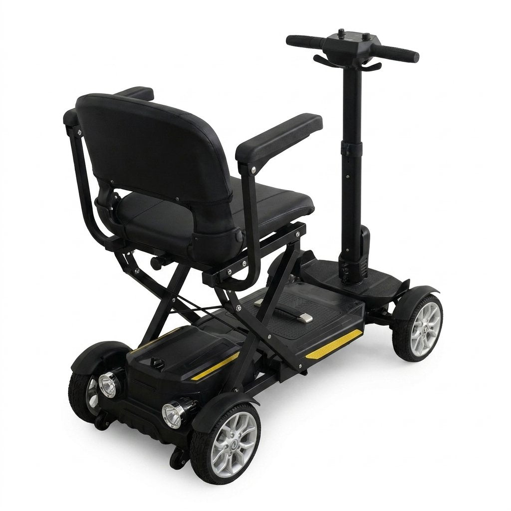 Electric Scooter Auto Foldable Light Weight Aluminum - BAS Kuwait Bab Al Saif