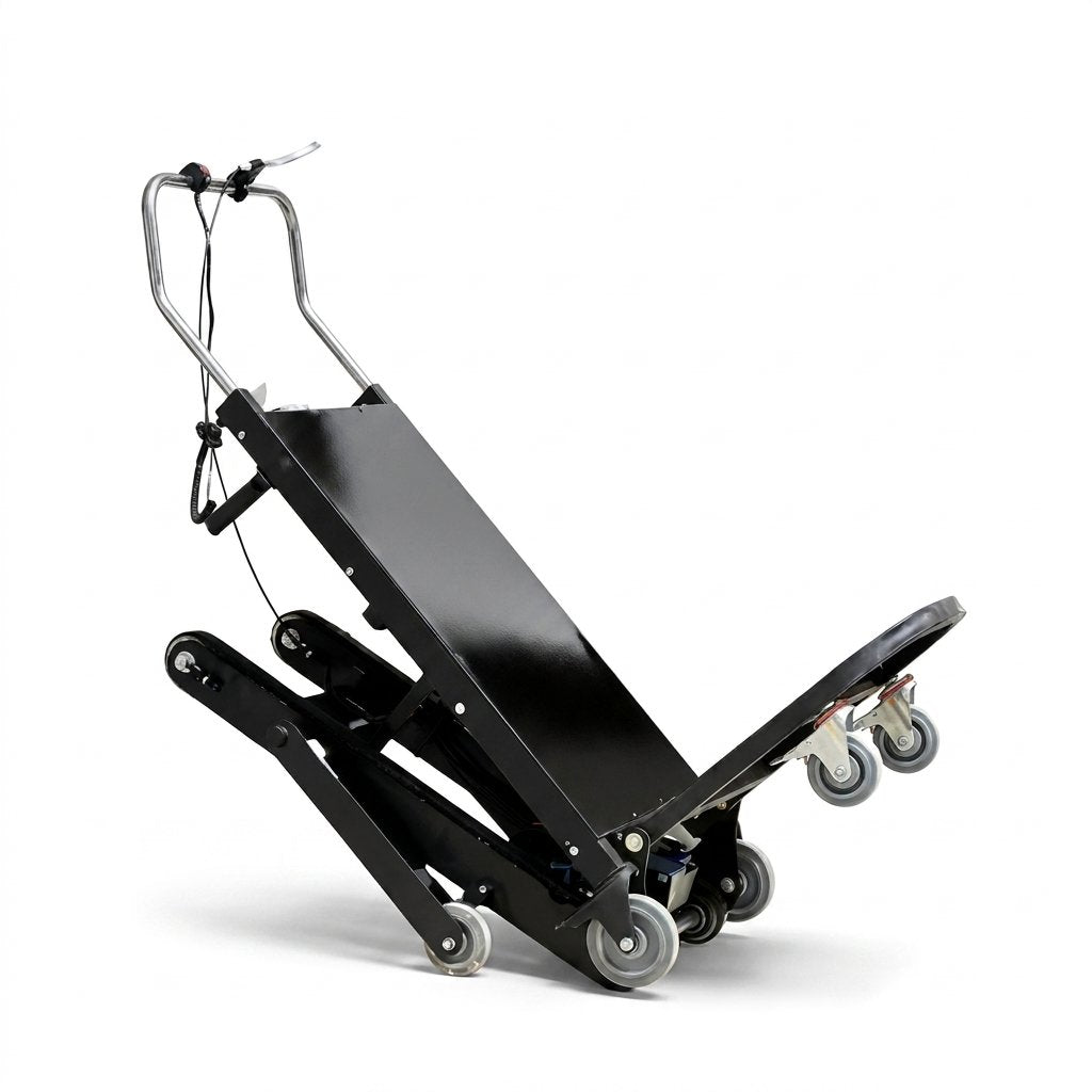 Electric stair climber trolley 400 kg capacity | Stair transport trolley - BAS Kuwait Bab Al Saif