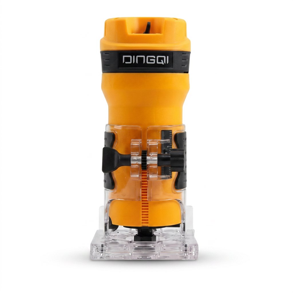 Electric Trimmer Router Machine Corded Wood Carving 220V 500W DINGQI BRAND - BAS Kuwait Bab Al Saif