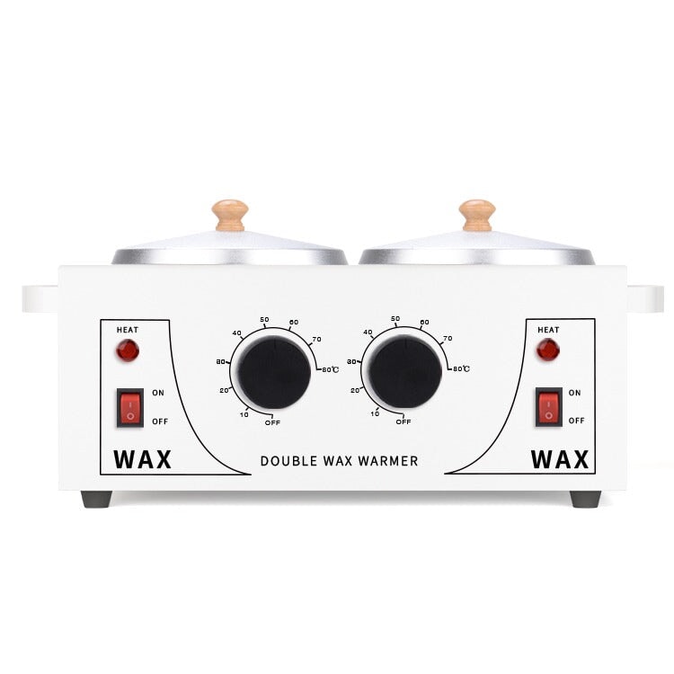 Electric Wax Heater Double Pot 1200ml - BAS Kuwait Bab Al Saif