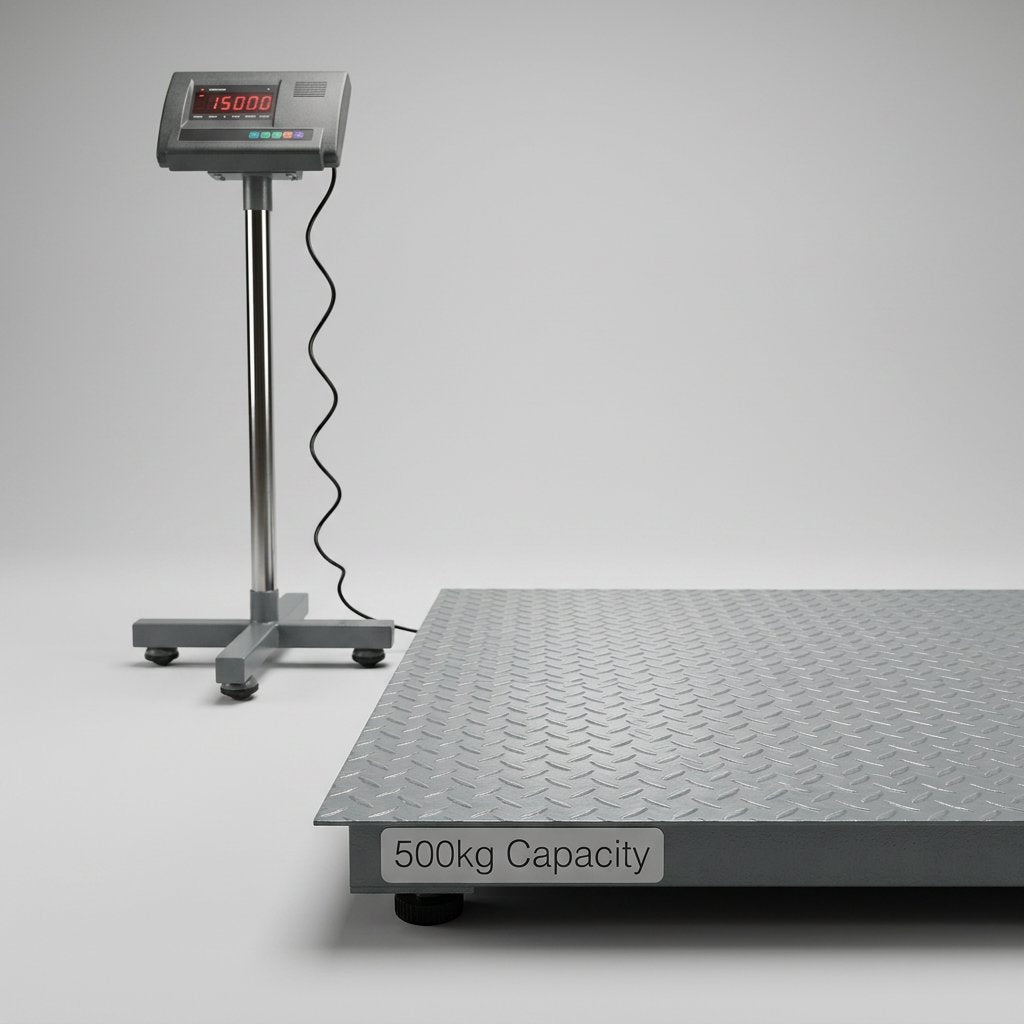 Electronic Platform Weight Scale 500 kg - BAS Kuwait Bab Al Saif