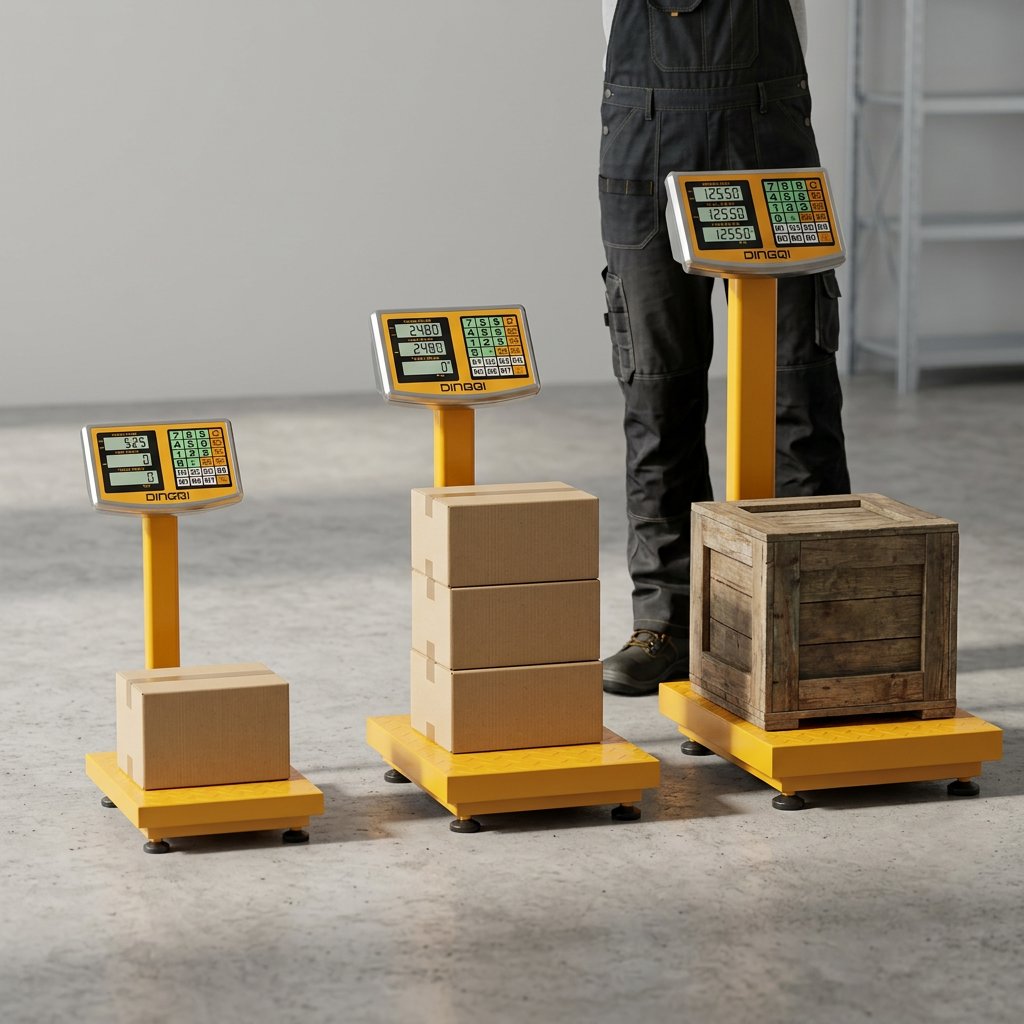 Electronic PLatform Weight Scale Dingqi brand - BAS Kuwait Bab Al Saif