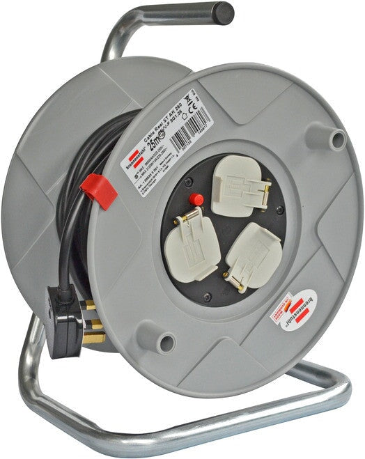 Extension cord reel 25 Meter - BAS Kuwait Bab Al Saif Standard 25 Meter