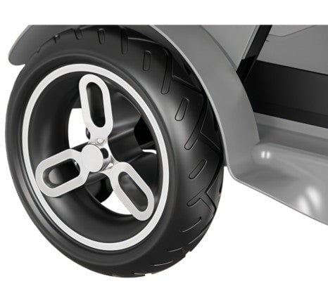 Foldable 4-Wheel Electric Mobility Chair Scooter Foldable – 350W Detachable Seat 60km Range Digital Screen - BAS Kuwait Bab Al Saif