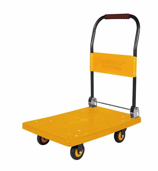 Foldable Hand Trolley 100 Kg / platform Hand Truck Dingqi Brand - BAS Kuwait Bab Al Saif Standard Standard