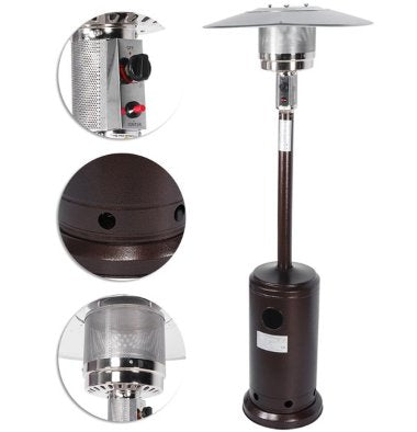 Gas Heater I Outdoor Patio Flame 13000W - BAS Kuwait Bab Al Saif Standard Standard