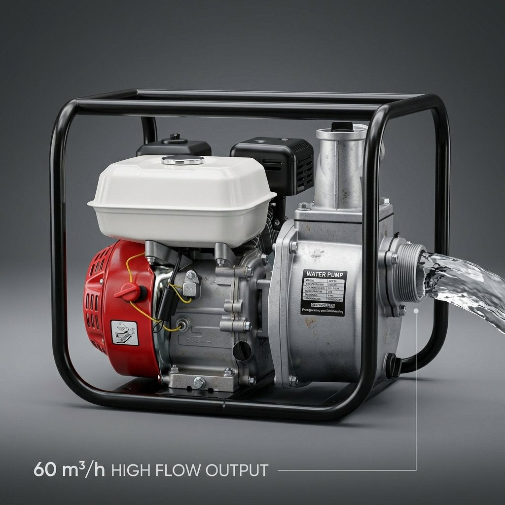 Gasoline Water Pump 3" - BAS Kuwait Bab Al Saif