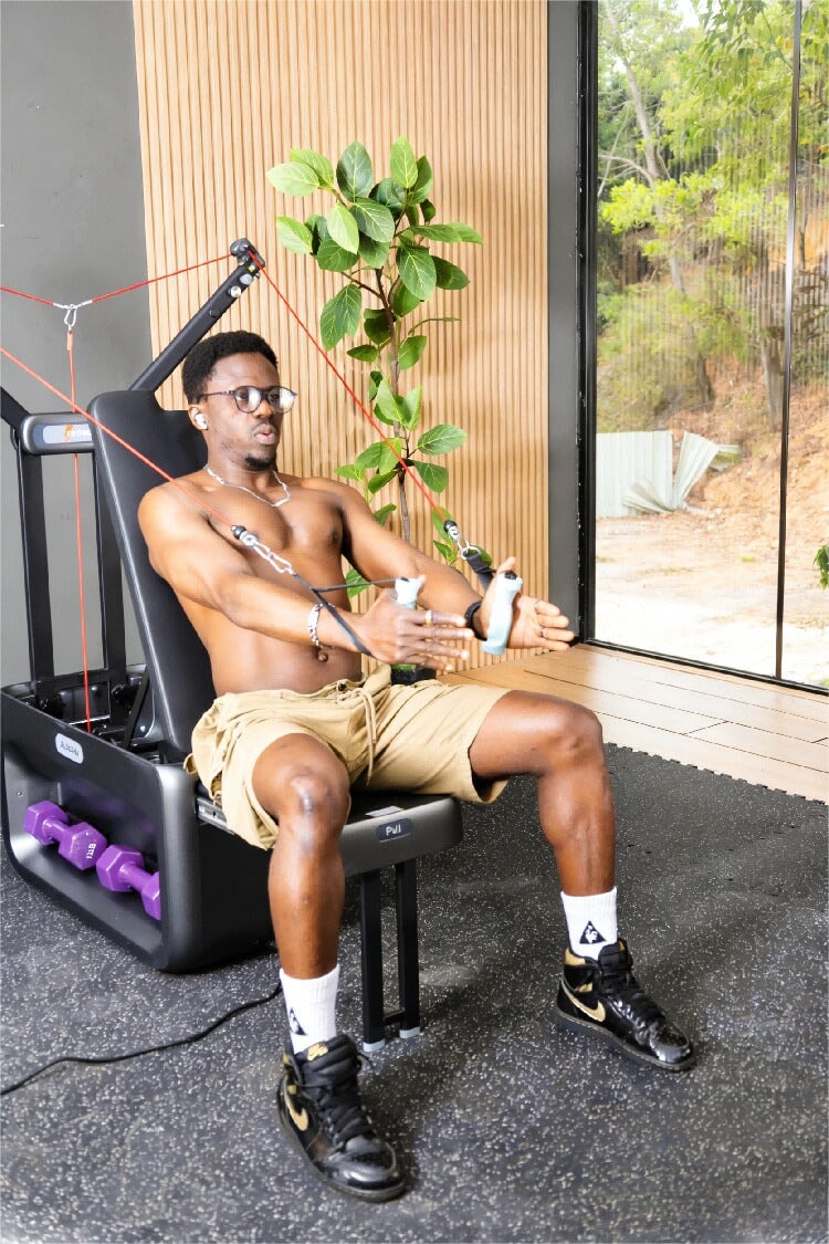 Gym Bench Multi-Function Training All In One Fitness Machine - BAS Kuwait Bab Al Saif