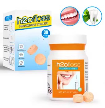 H20Floss Oral care Mouth Freshening Tablets - BAS Kuwait Bab Al Saif Standard Standard PC