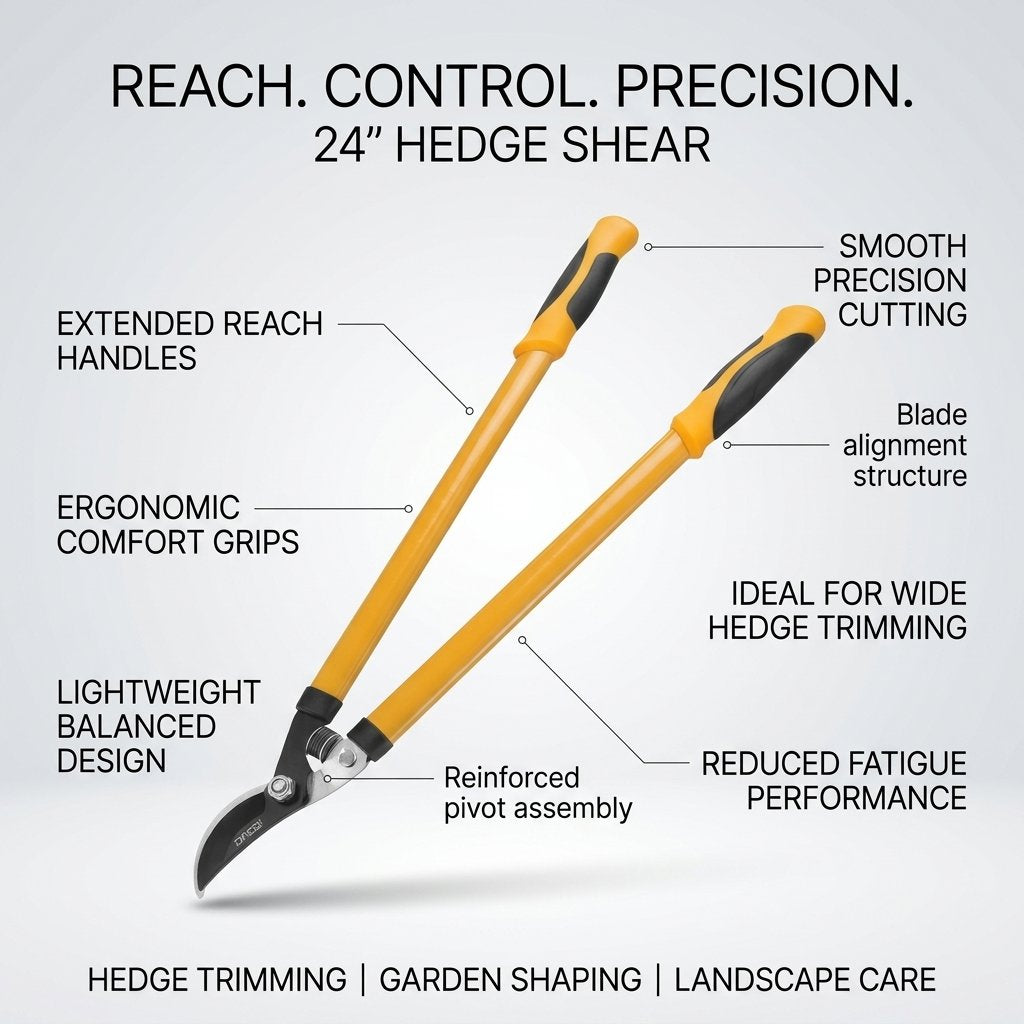 Hedge Shear 24" Dingqi Brand - BAS Kuwait Bab Al Saif