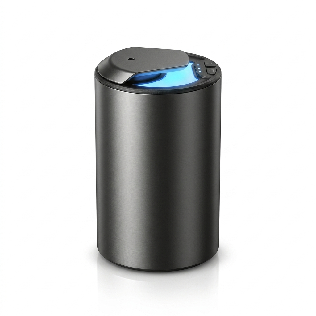 Car Oil Diffuser Aluminum Portable 15ml - BAS Kuwait