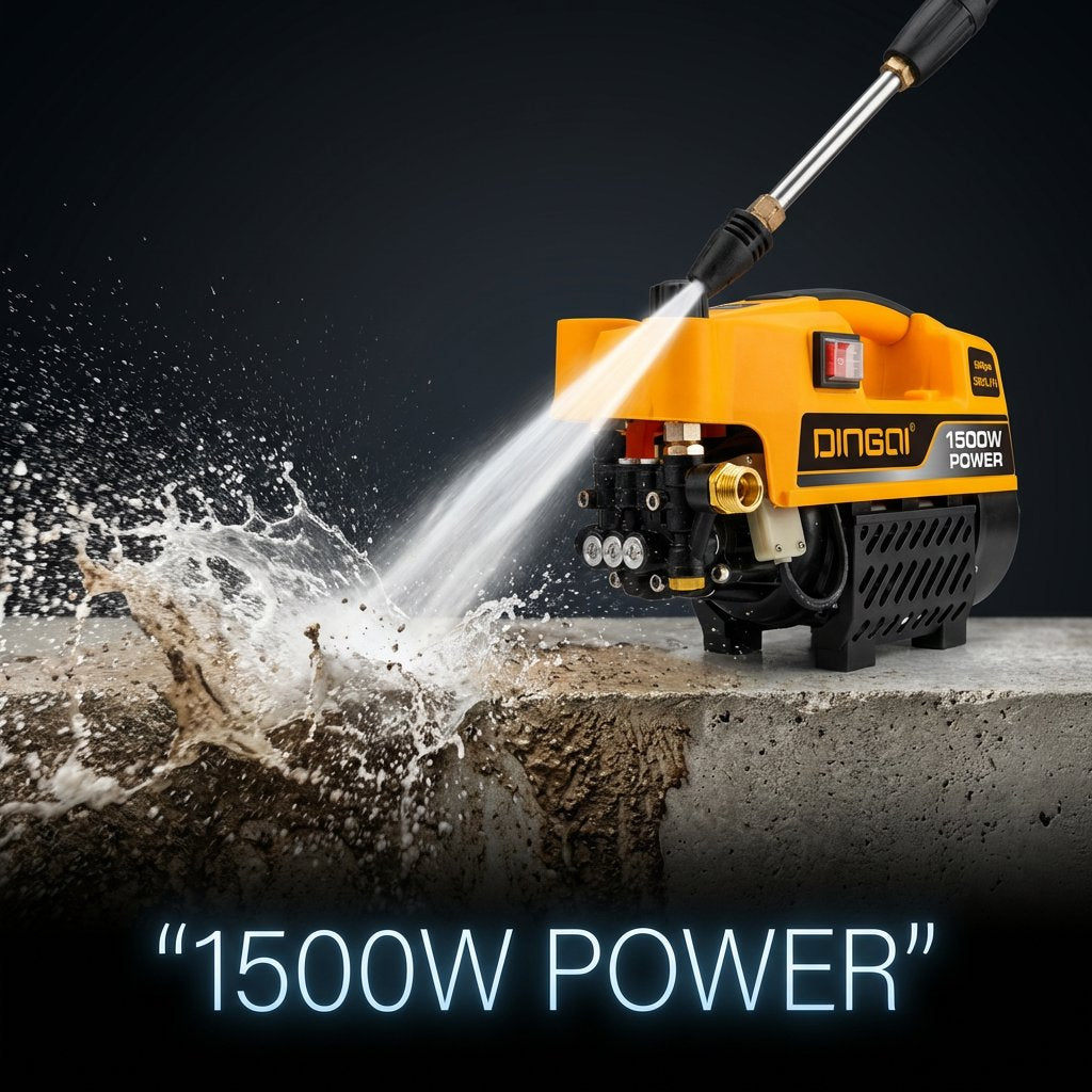 High Pressure Washer 1500W Dingqi Brand - BAS Kuwait Bab Al Saif