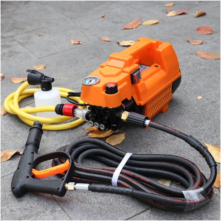 High Pressure Washer 1800W | Pure Copper Motor | Portable Vehicle Cleaning - BAS Kuwait Bab Al Saif