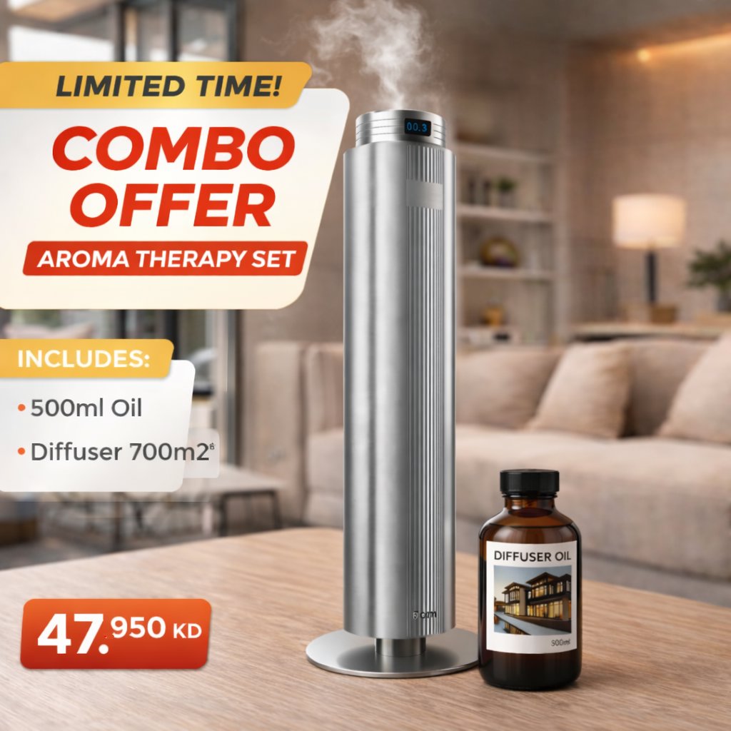 Home & Office Floor Standing Scent Diffuser with 500ml Oil - BAS Kuwait Bab Al Saif