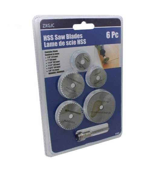 HSS Saw Blades 6pcs Set - BAS Kuwait Bab Al Saif Standard Standard
