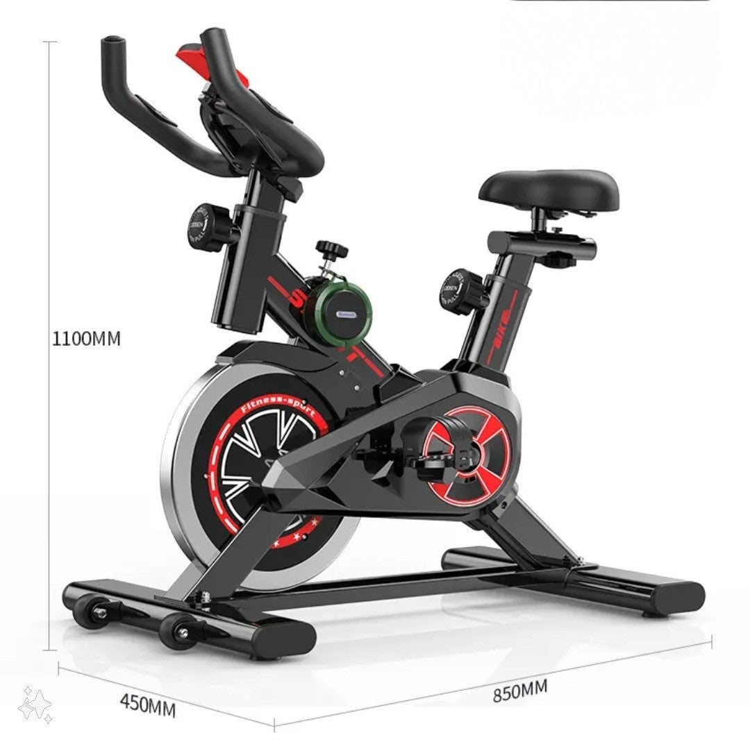 Indoor Spinning Bike I Home Exercise bike for fitness training - BAS Kuwait Bab Al Saif