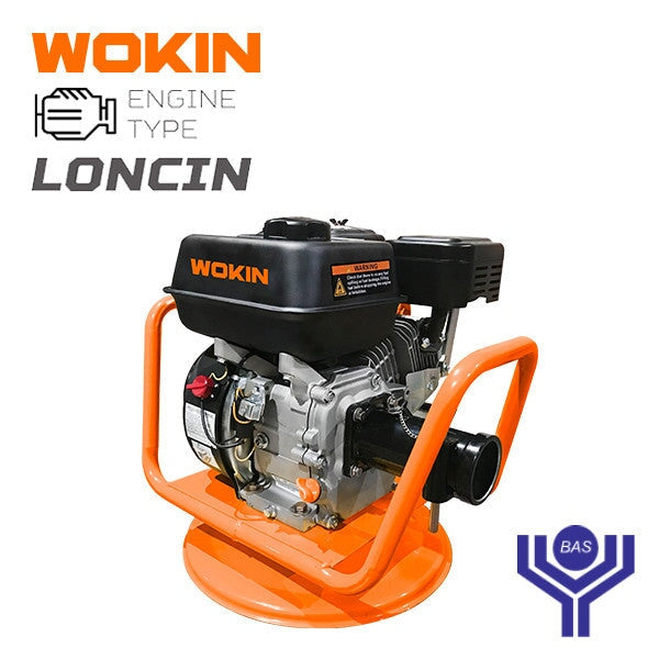 Industrial Gasoline Plate Compactor Wokin Brand - BAS Kuwait Bab Al Saif Standard 4.8Kw (6.5Hp)