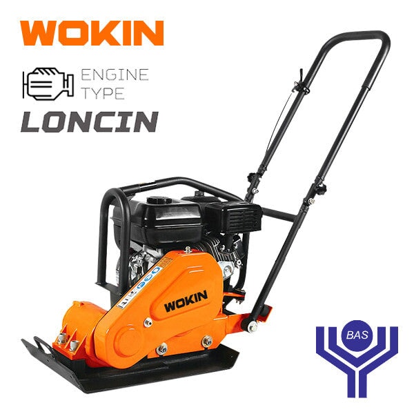 Industrial Gasoline Plate Compactor Wokin Brand - BAS Kuwait Bab Al Saif STANDARD 4.8kw(6.5hp