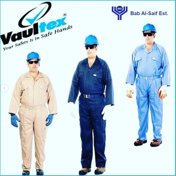 Industrial Safety Cover-All 100% - VAULTEX kuwait Vaultex Blue M