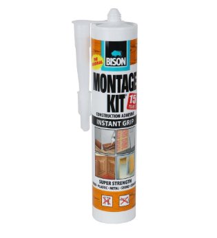 Montage Kit Construction Adhesive Bison Brand - BAS Kuwait BAS Standard Standard