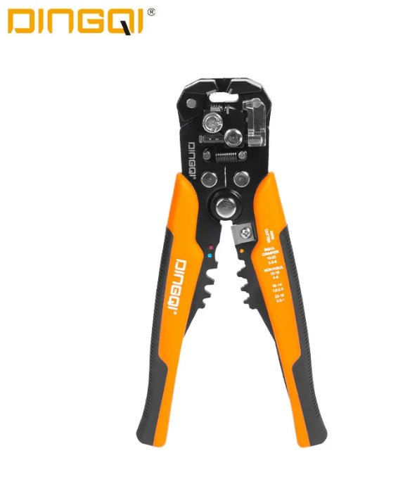 Multifunctional Wire Stripping Pliers Wire Crimping 0.2-6mm/24-10AWG Electrician Strip Electrician Tool Wire Stripper DINGQI BRAND - BAS Kuwait Bab Al Saif Standard Standard