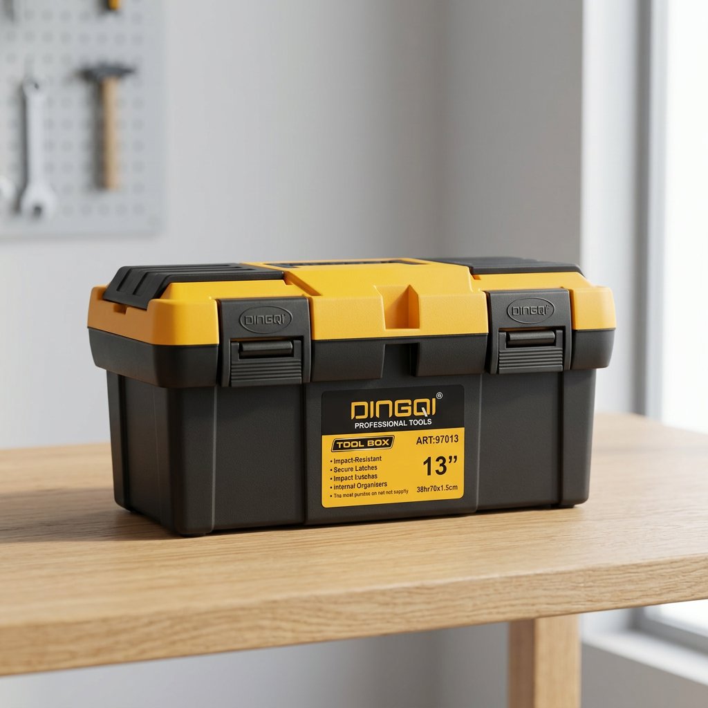 Plastic Box with Removable Parts Tool Box Multifunction Portable DINGQI BRAND - BAS Kuwait Bab Al Saif