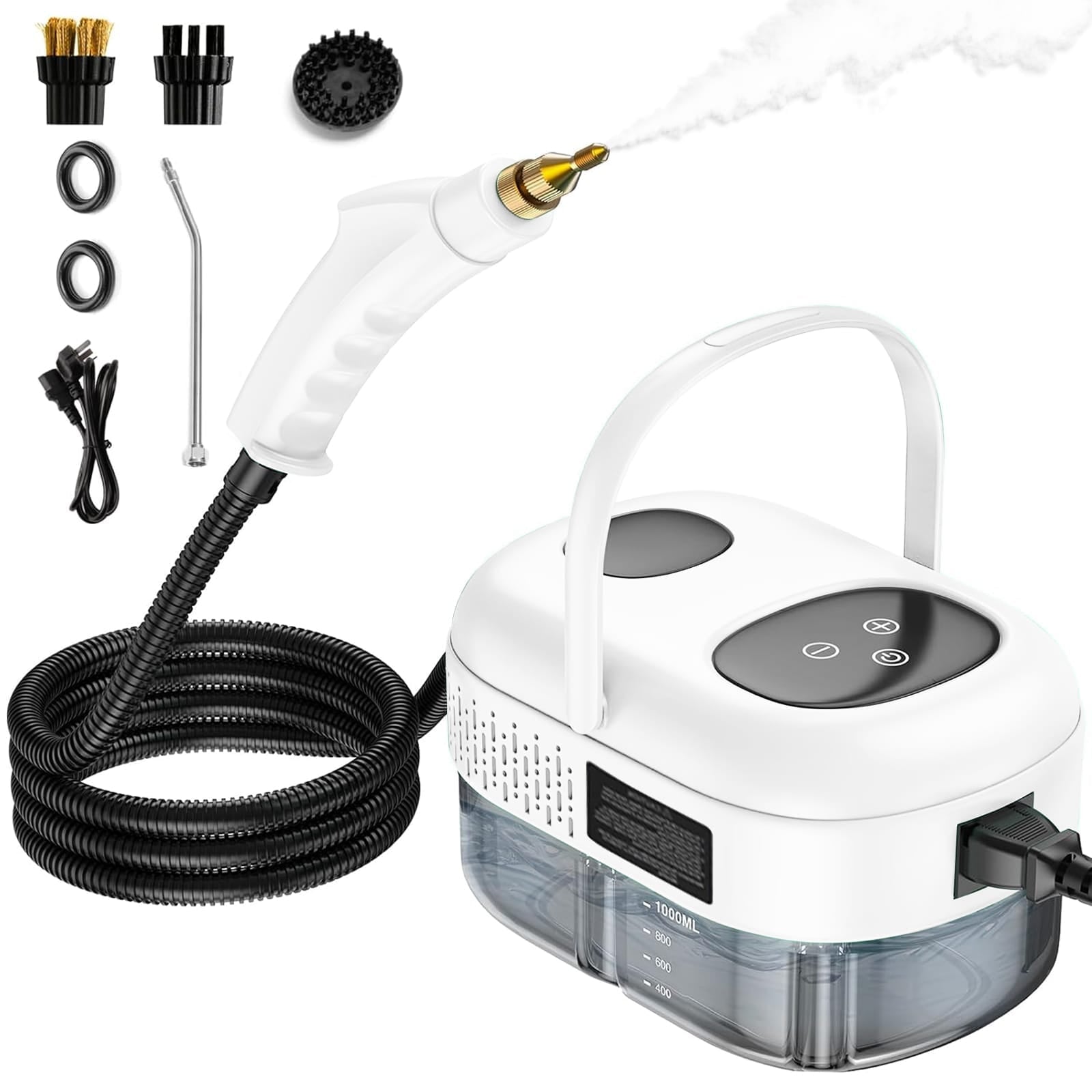 Portable Steam Cleaner 2500W - BAS Kuwait Bab Al Saif White Standard